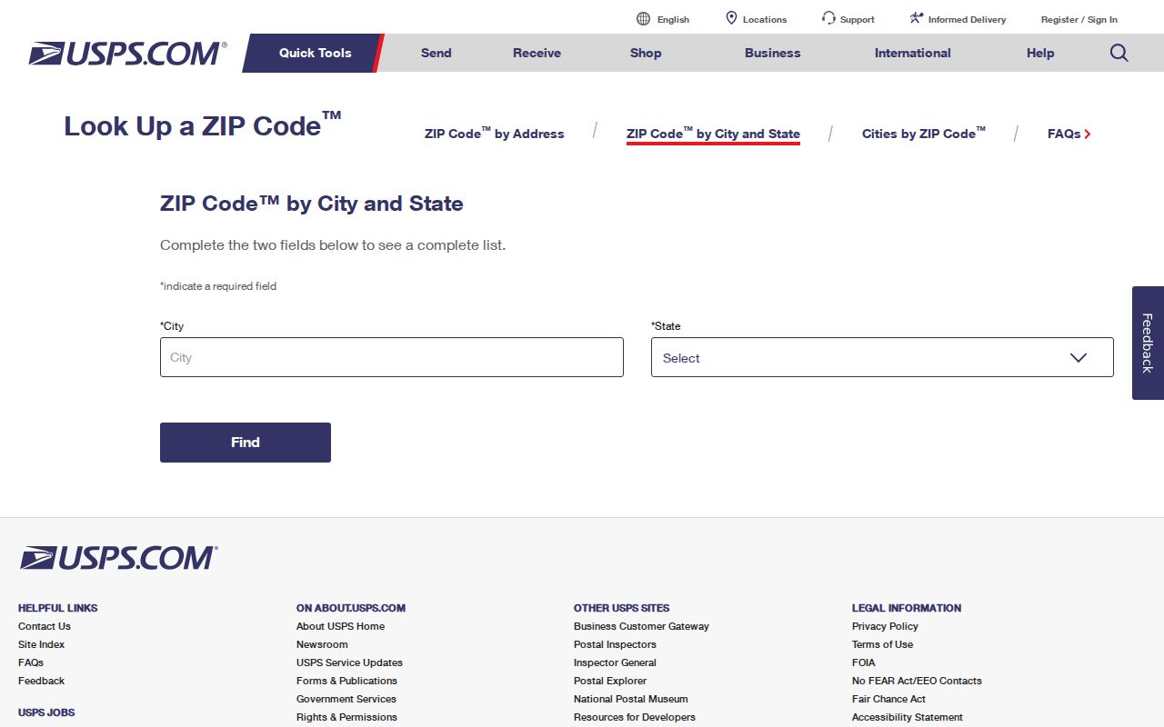 Westport ZIP code directory USPS lookup