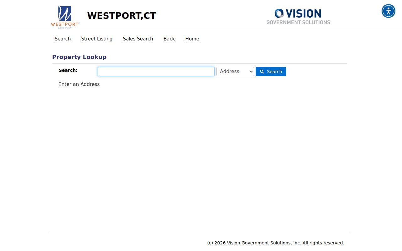 Westport residents directory Vision property search